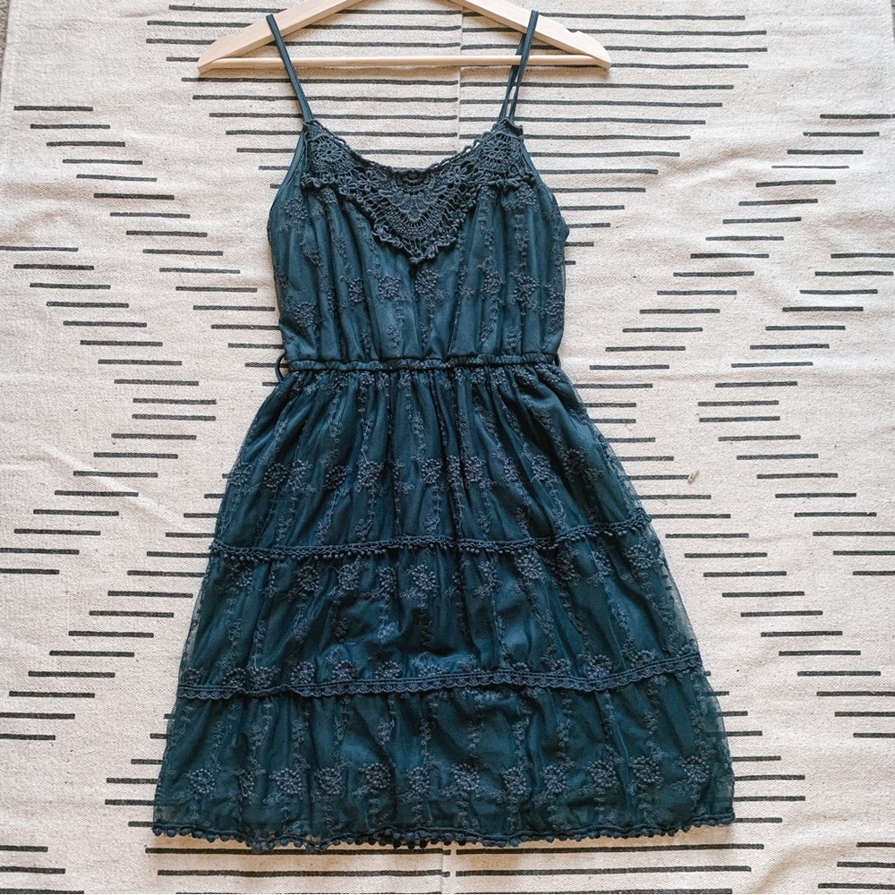 Lace cami dress